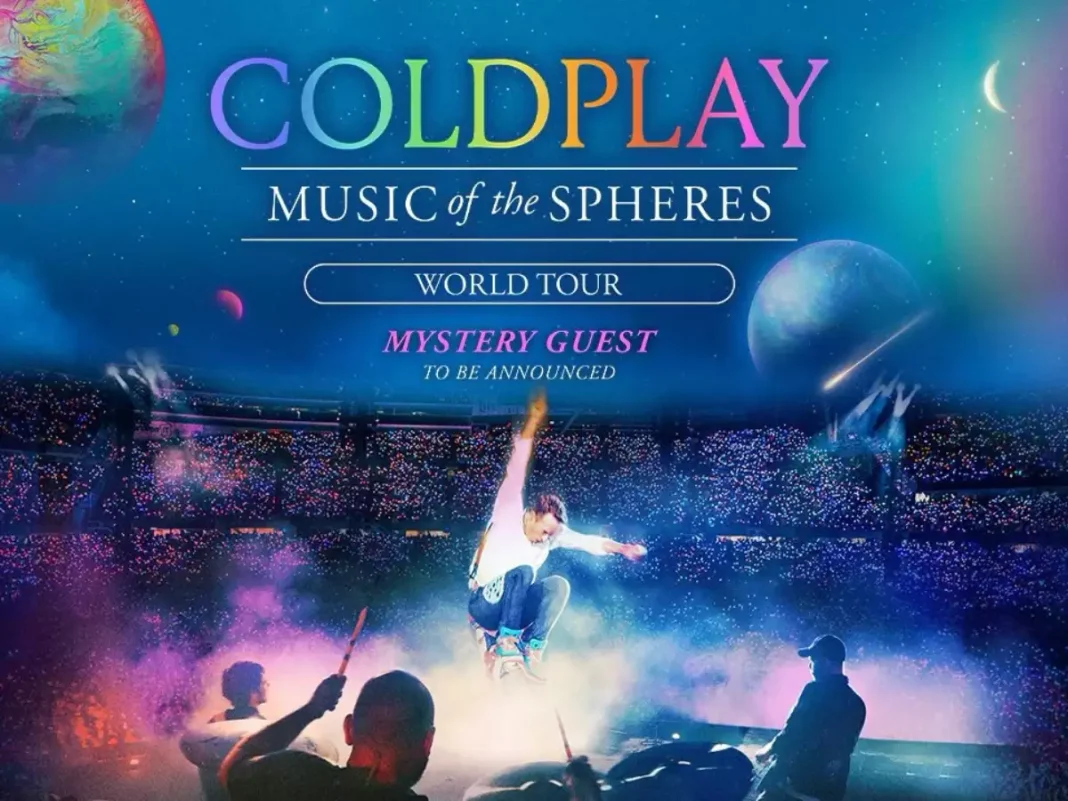 Coldplay concert new record Coldplay concert new record