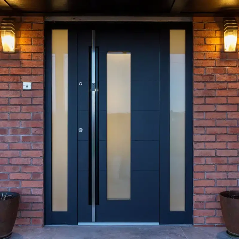aluminum entrance doors