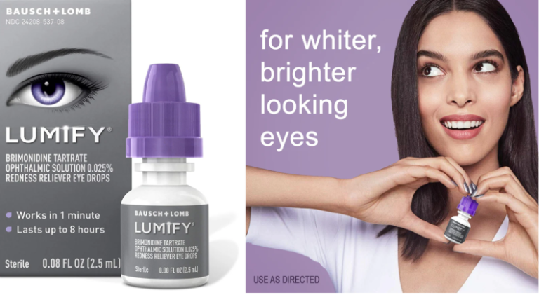 Lumify Reliever Redness Eye Drops