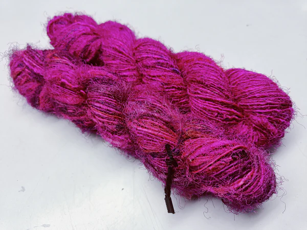 Recycled Sari Silk Yarn