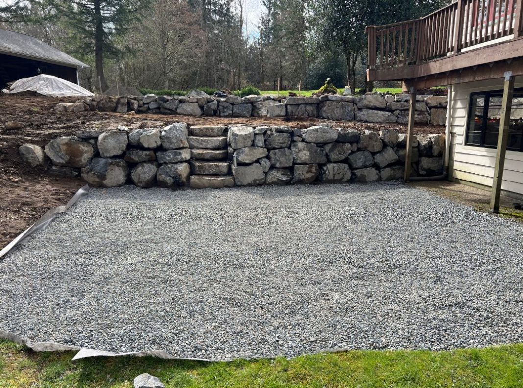 Rock Retaining Walls