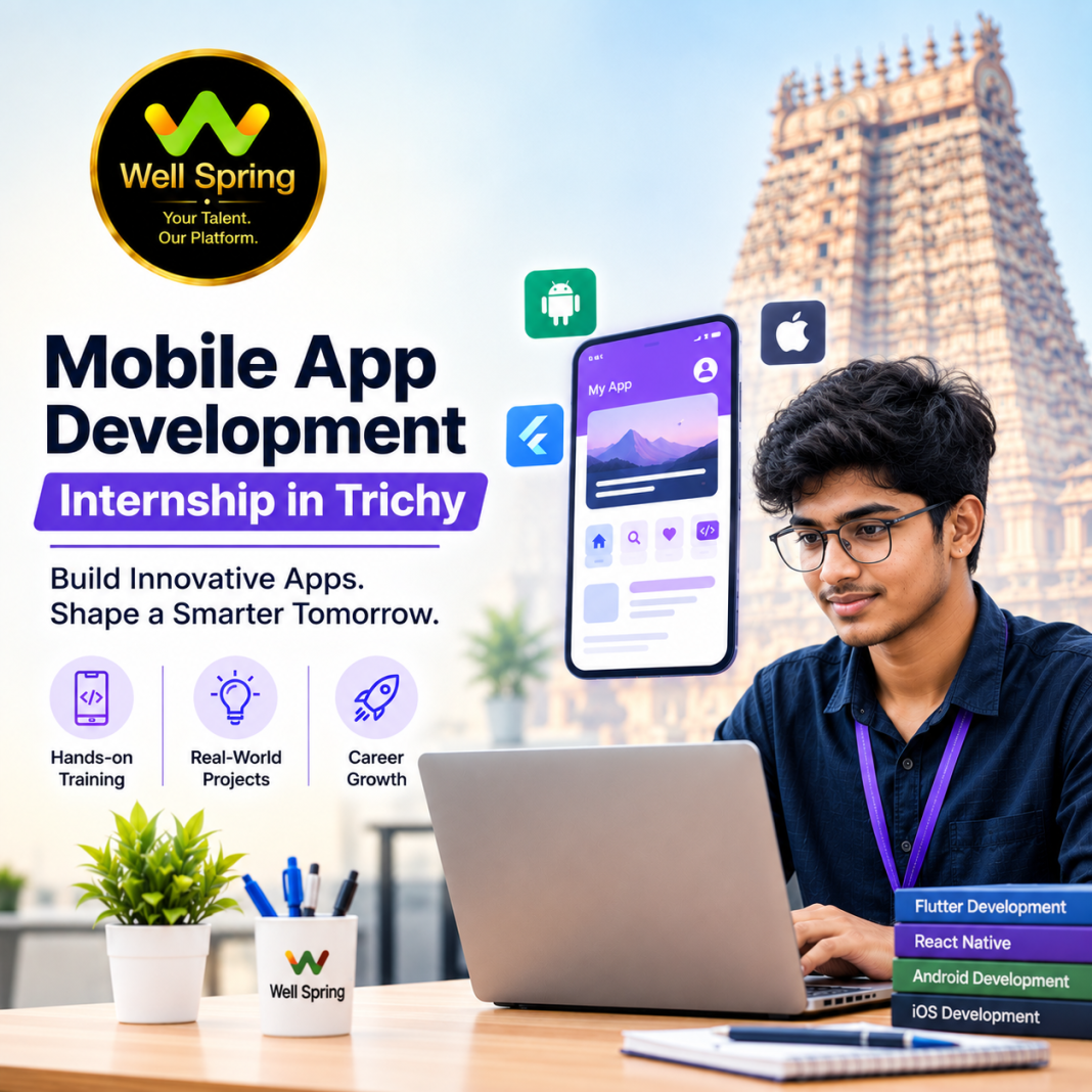 Mobile App Development Internship in Trichy