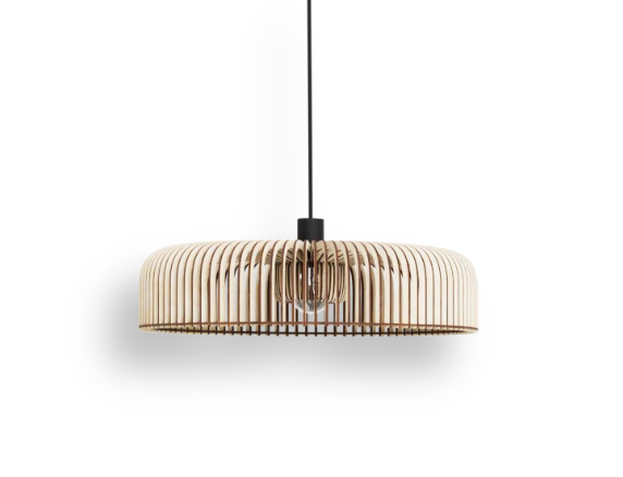bespoke wooden lighting for architects